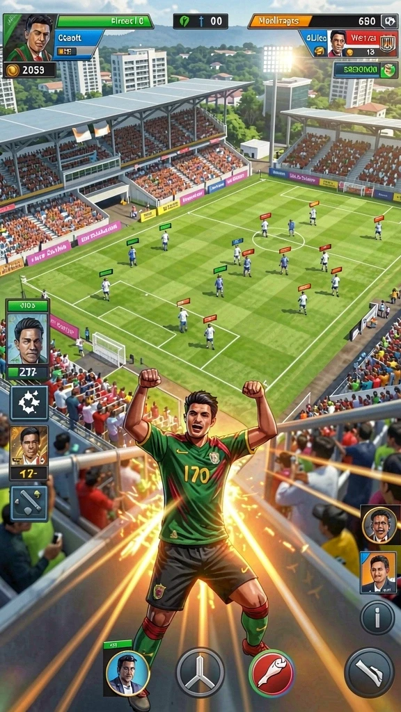 Tangkapan layar interface pengguna yang menarik