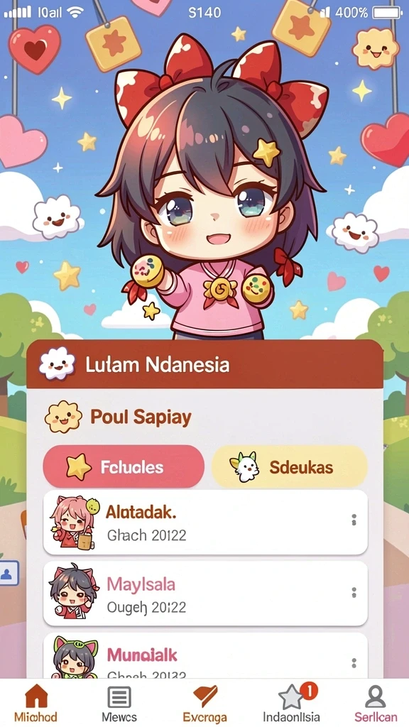 Pengaturan yang menarik dengan grafis berkualitas tinggi.