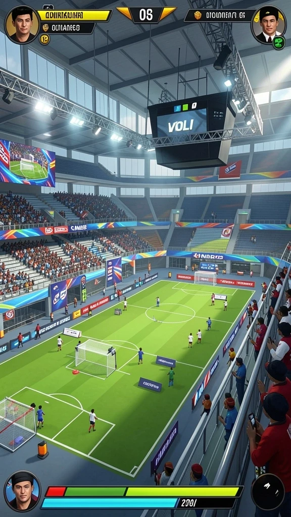 Fitur multiplayer yang memungkinkan interaksi dengan pemain lain.