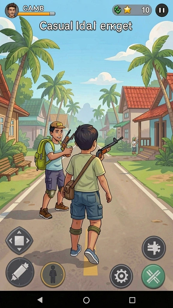 Tampilan grafis yang indah dan menarik
