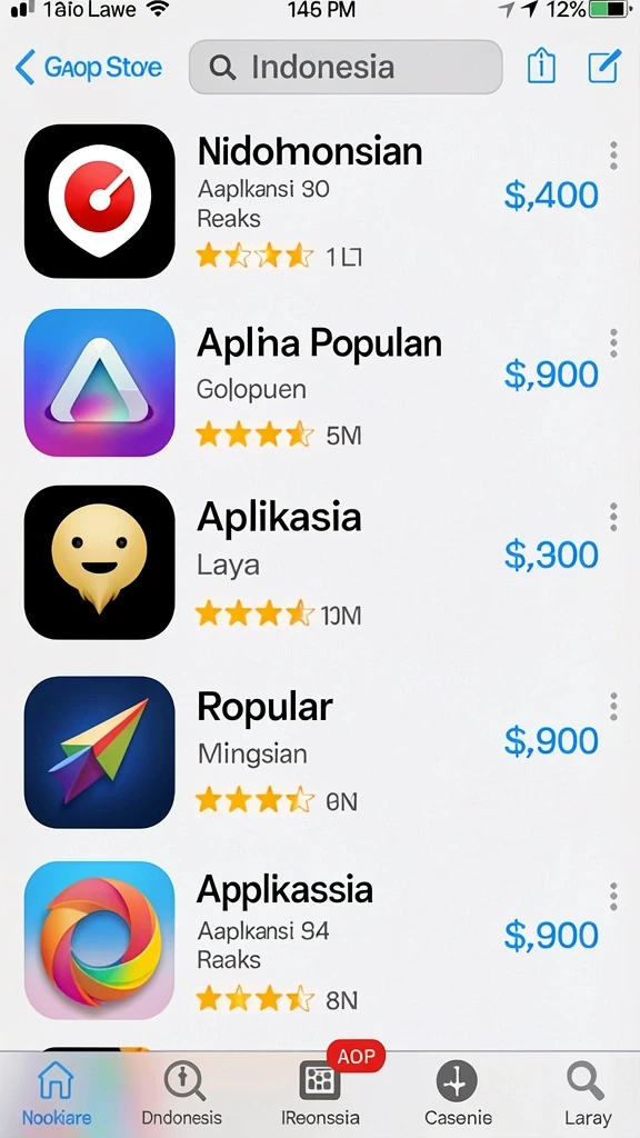 Tampilan awal yang menarik dan intuitif.