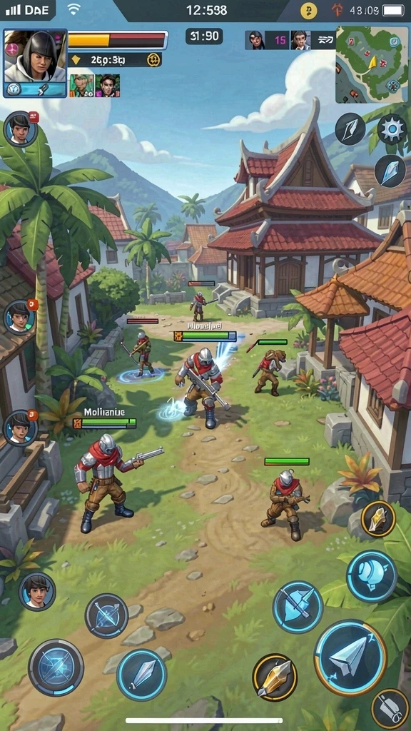 Screenshot menunjukkan grafis yang menakjubkan dalam ADG62.