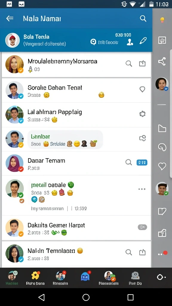 Tampilan antarmuka utama ALVENDO yang menarik.