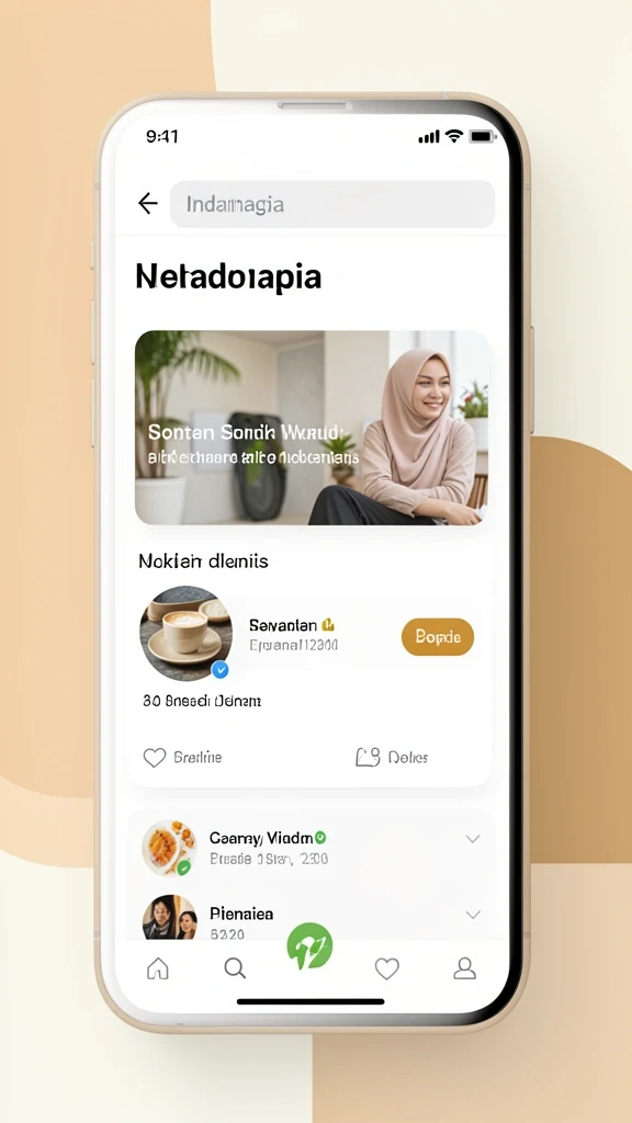 Tampilan antarmuka yang ramah pengguna dan menarik.