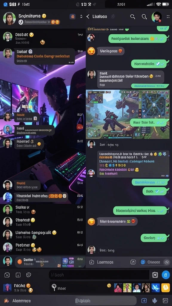 Tangkapan layar memperlihatkan leaderboard hasil permainan.