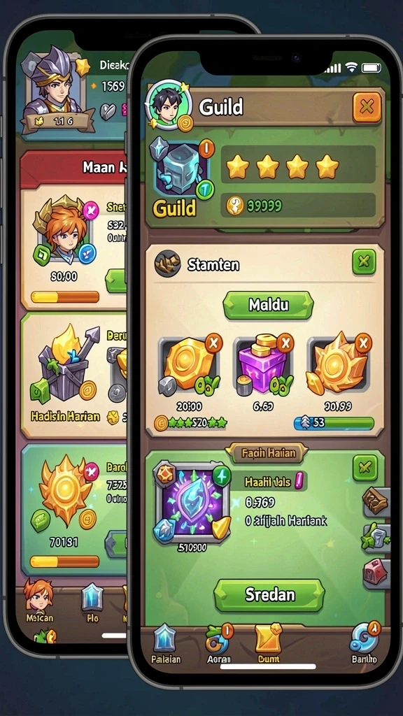 Tampilan utama game AYU89 yang menarik.