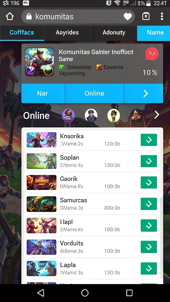 Bergabunglah dengan teman-teman dalam mode multiplayer.
