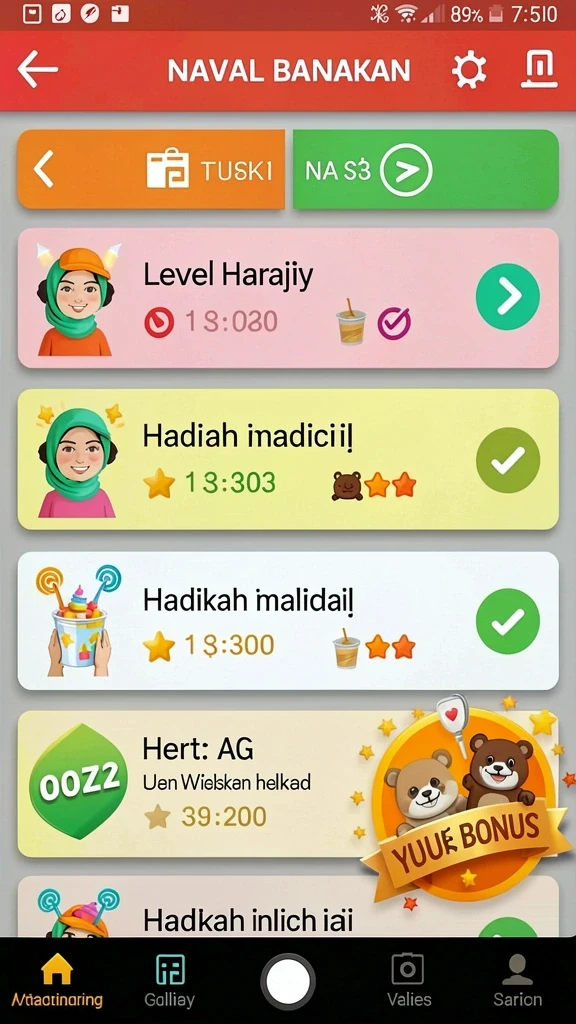Grafik yang memukau dan detail karakter yang tajam.