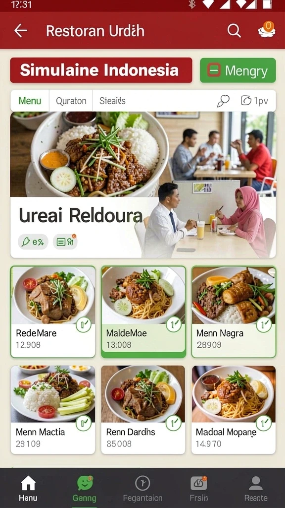 Beragam pilihan permainan yang seru dan menantang.