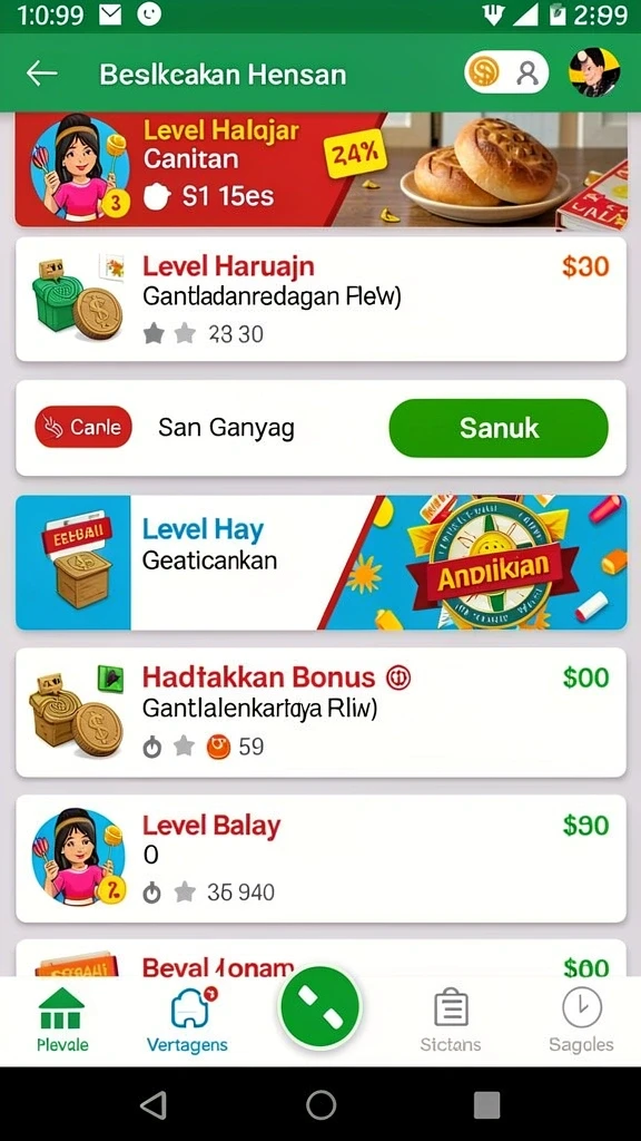Tampilan grafis yang memukau dan menawan.
