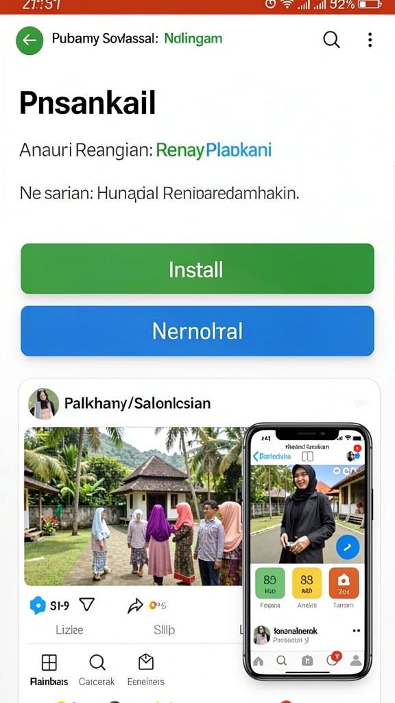 Tampilan antarmuka yang menarik dan intuitif.