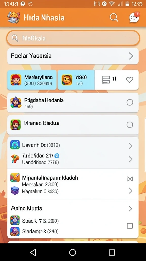 Antarmuka pengguna yang menarik dan mudah dinavigasi.