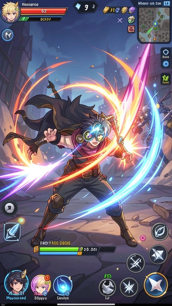 Mode permainan multiplayer yang seru untuk bersaing.