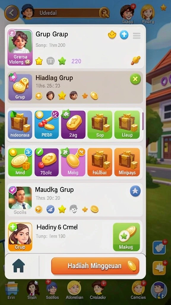 Contoh gameplay yang seru dan menantang.