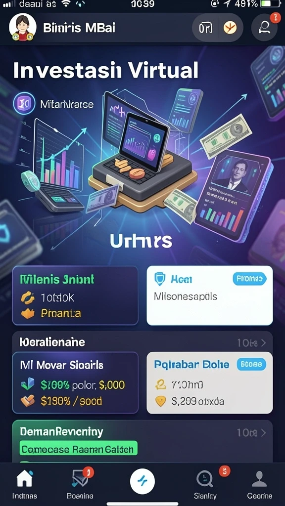 Sistem reward yang menguntungkan dan menarik.