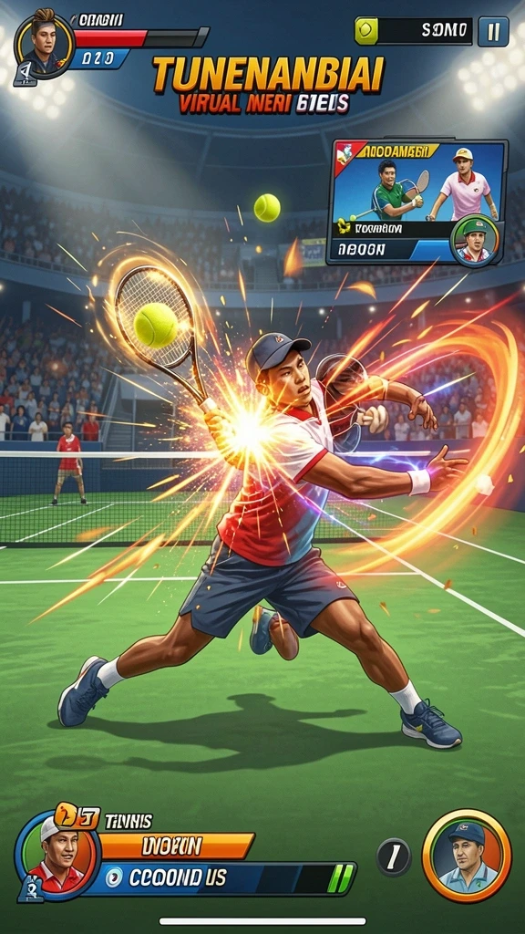 Momen seru saat bermain mode multiplayer.