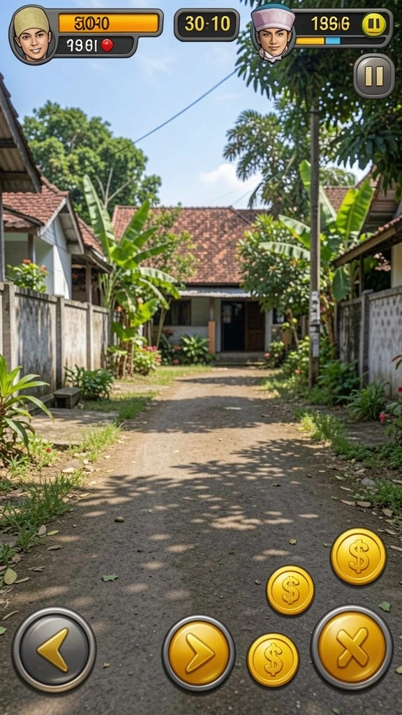 Tampilan awal JKTWIN yang menarik dan penuh warna.