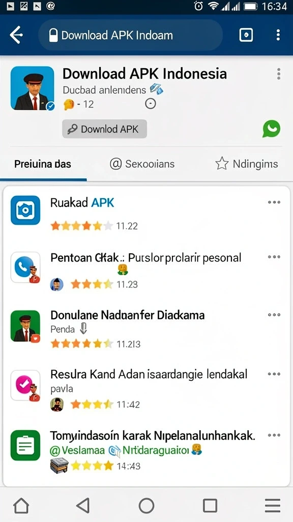 Tampilan antarmuka yang mudah digunakan.