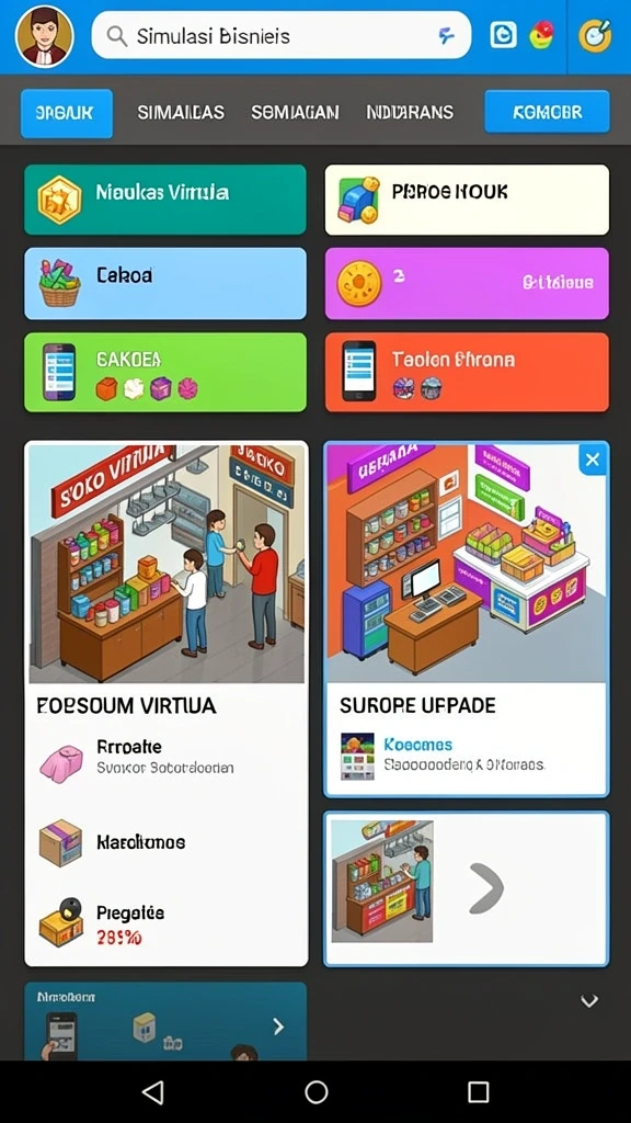 Tampilan antarmuka yang intuitif dan user-friendly.