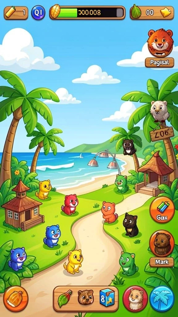Mini-game beragam yang menghibur.