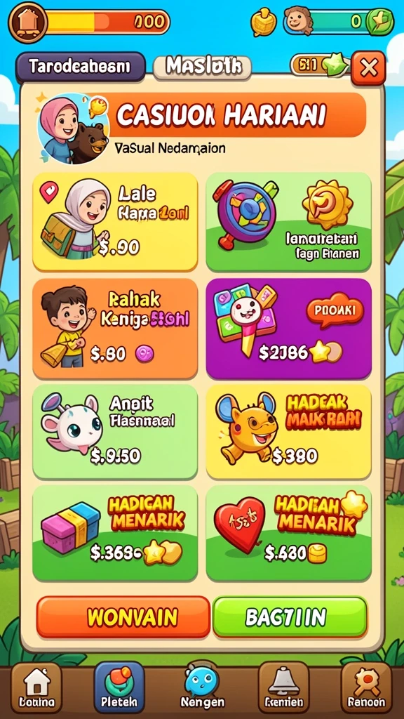 Evolusi karakter yang menarik dan bervariasi.