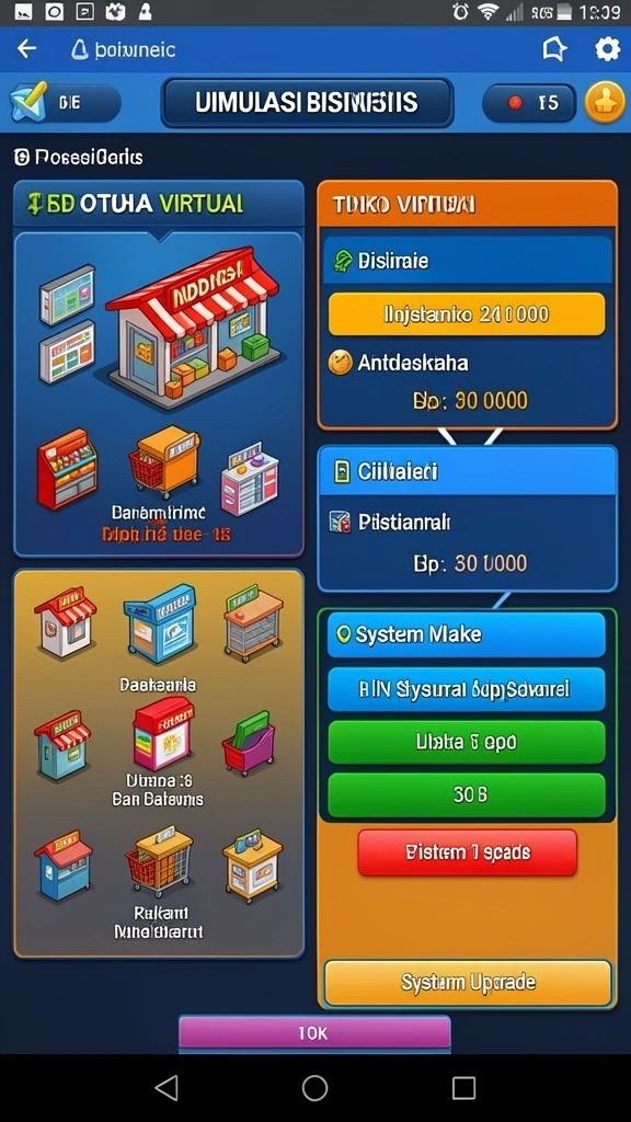 Tampilan antarmuka yang intuitif dan menarik.