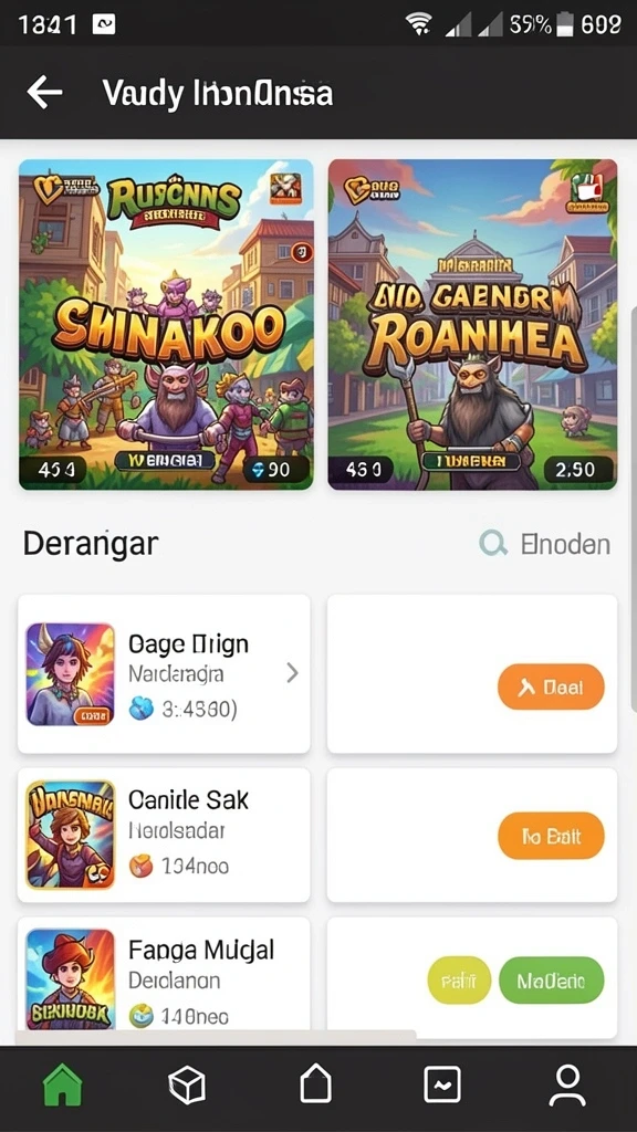Tangkapan layar menunjukkan karakter utama dalam aksi yang mendebarkan.