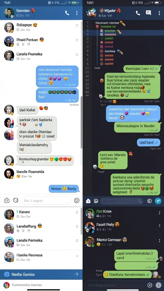 Tampilan antarmuka yang modern dan menarik.