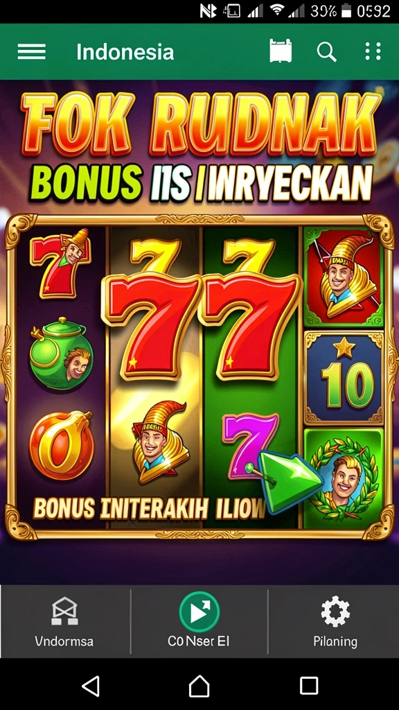 Berbagai bonus menarik untuk dimenangkan.