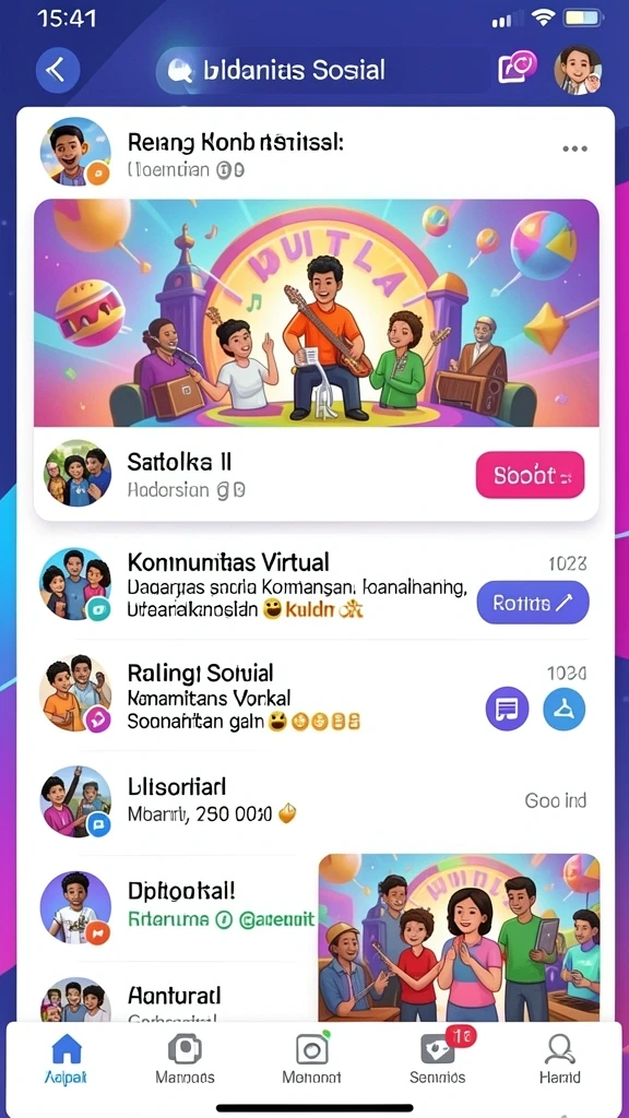 Karakter-karakter unik dengan kemampuan menarik.