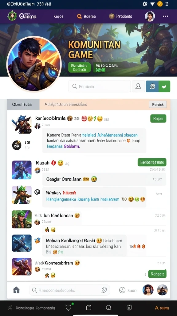 Tampilan antarmuka yang ramah pengguna dan menarik.