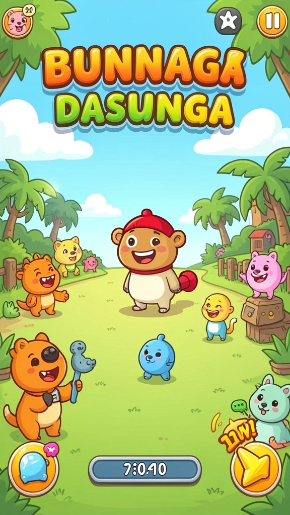 Berbagai kategori permainan untuk dipilih.