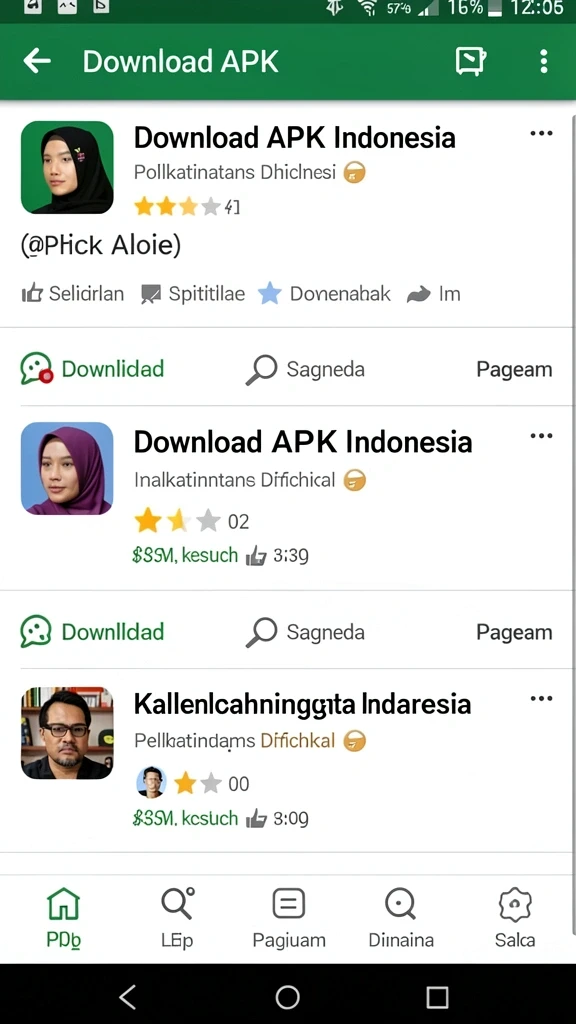 Tampilan antarmuka yang menarik dan mudah digunakan.