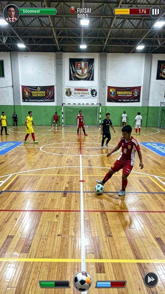 Fitur interaksi yang memungkinkan chatting antar pemain.