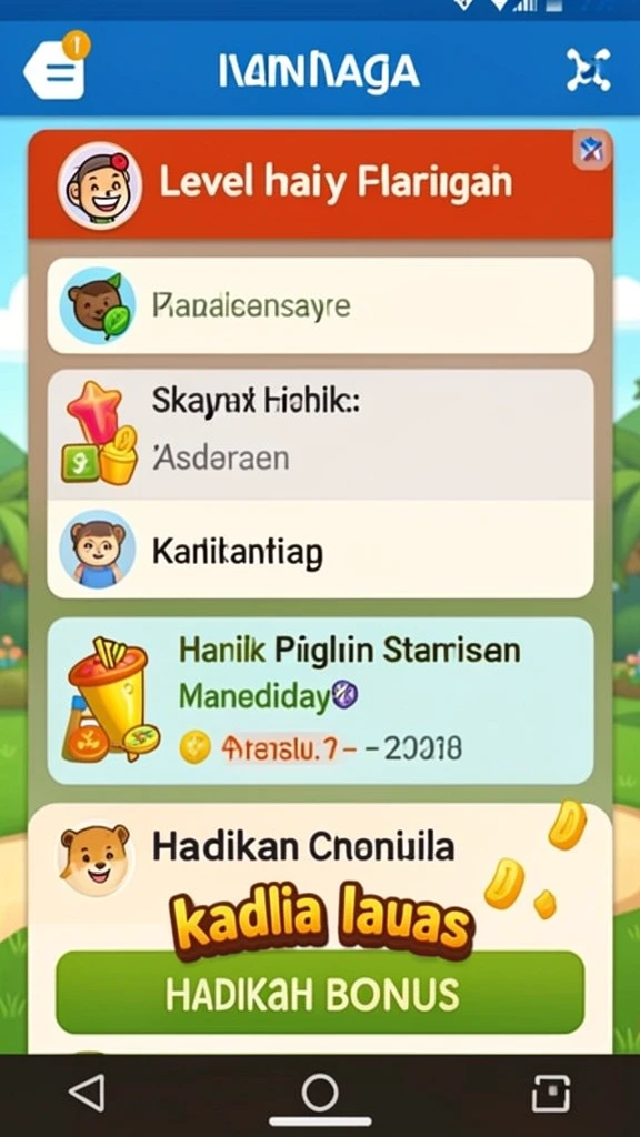 Tersedia berbagai mode permainan yang seru.