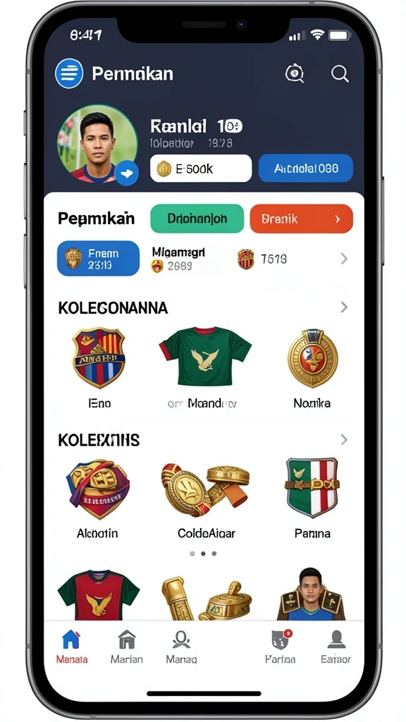 Screenshot menampilkan karakter unik dengan grafis berkualitas tinggi.