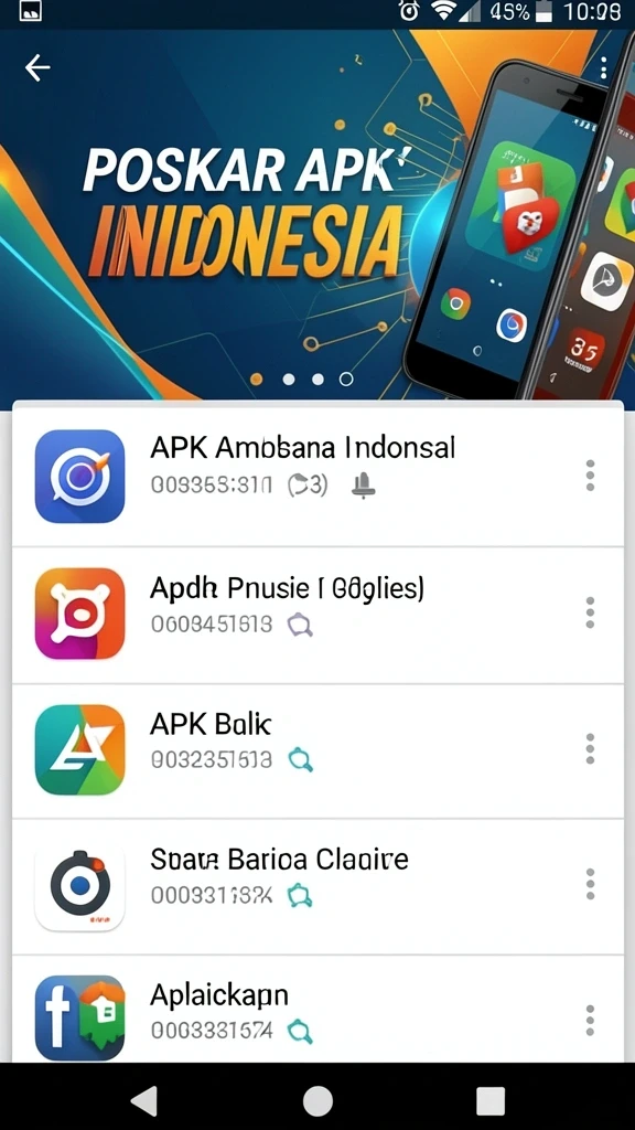 Tampilan antarmuka yang user-friendly dan mudah dinavigasi.