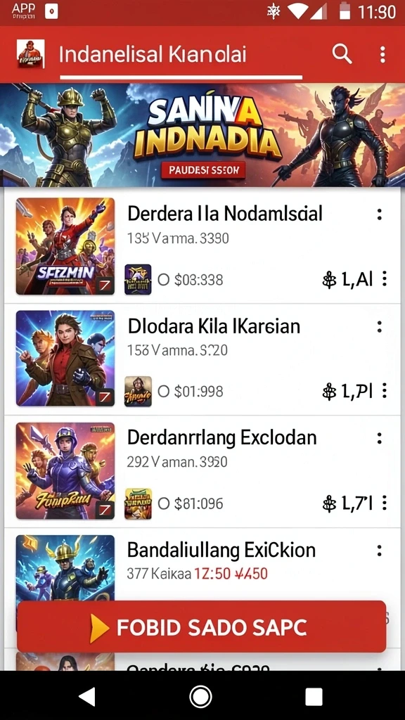 Grafis yang menakjubkan dalam game.