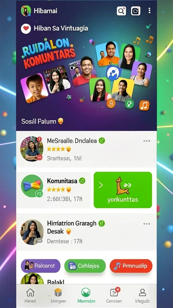 Grafis yang berkualitas tinggi dan menarik.