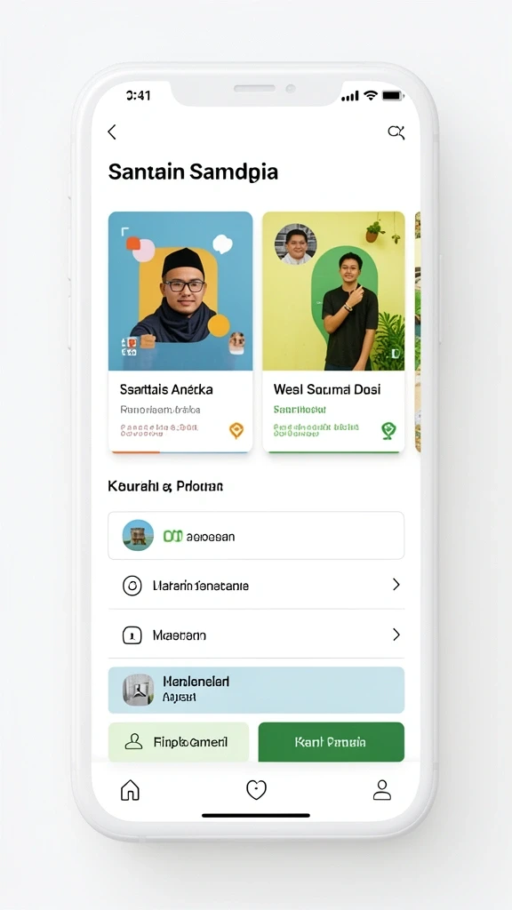Tampilan antarmuka yang menarik dan mudah digunakan.