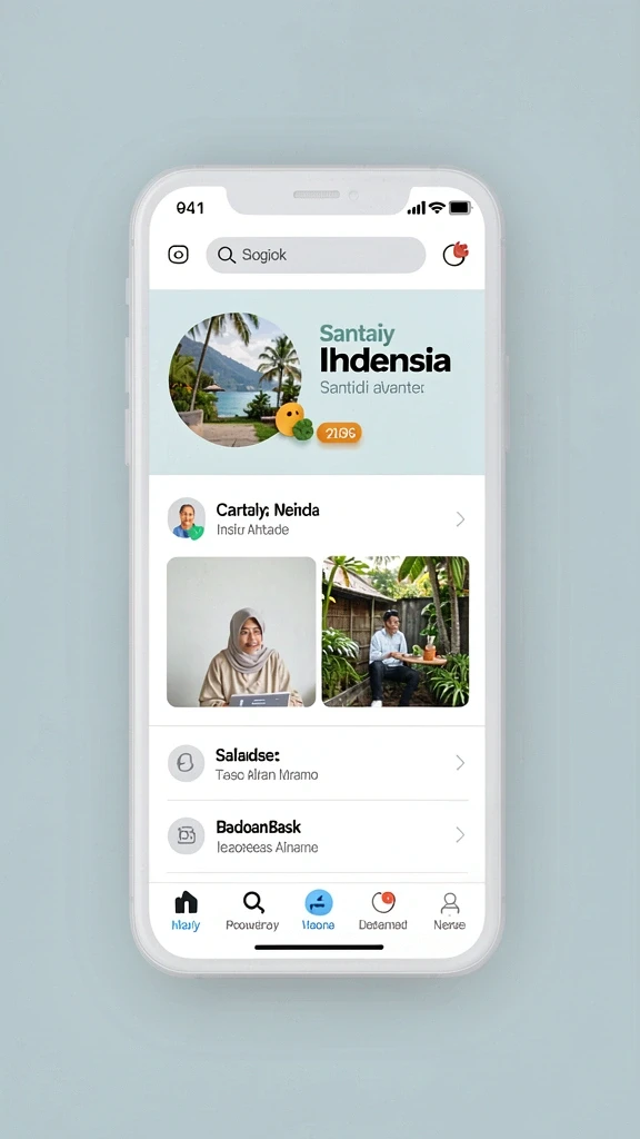 Fitur sosial yang memungkinkan interaksi dengan pemain lain.
