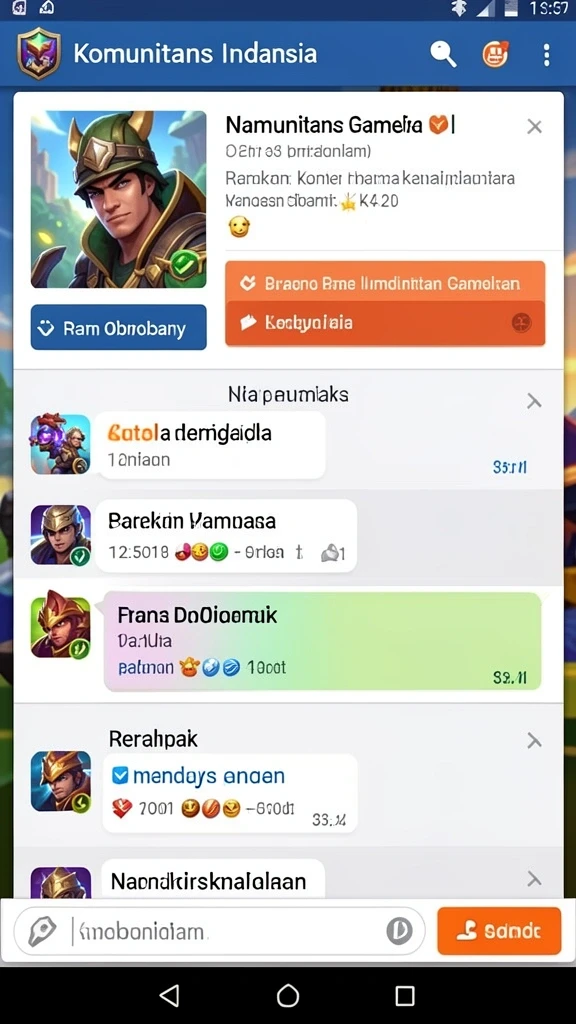 Di dalam gameplay yang intens dan seru.