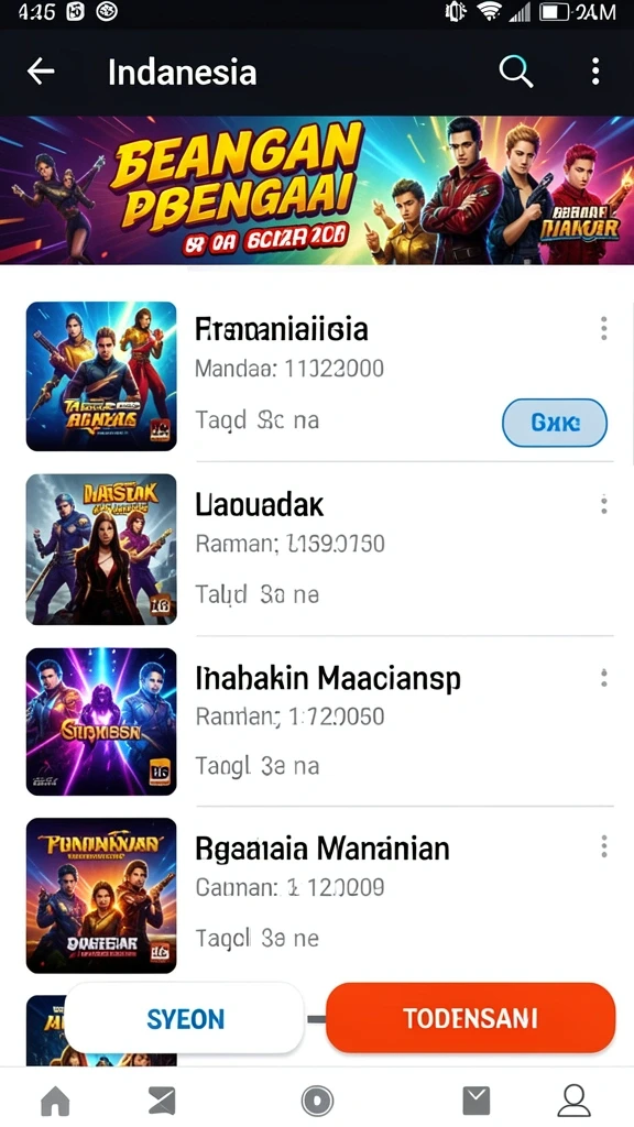 Tampilan antarmuka yang bersih dan mudah digunakan.