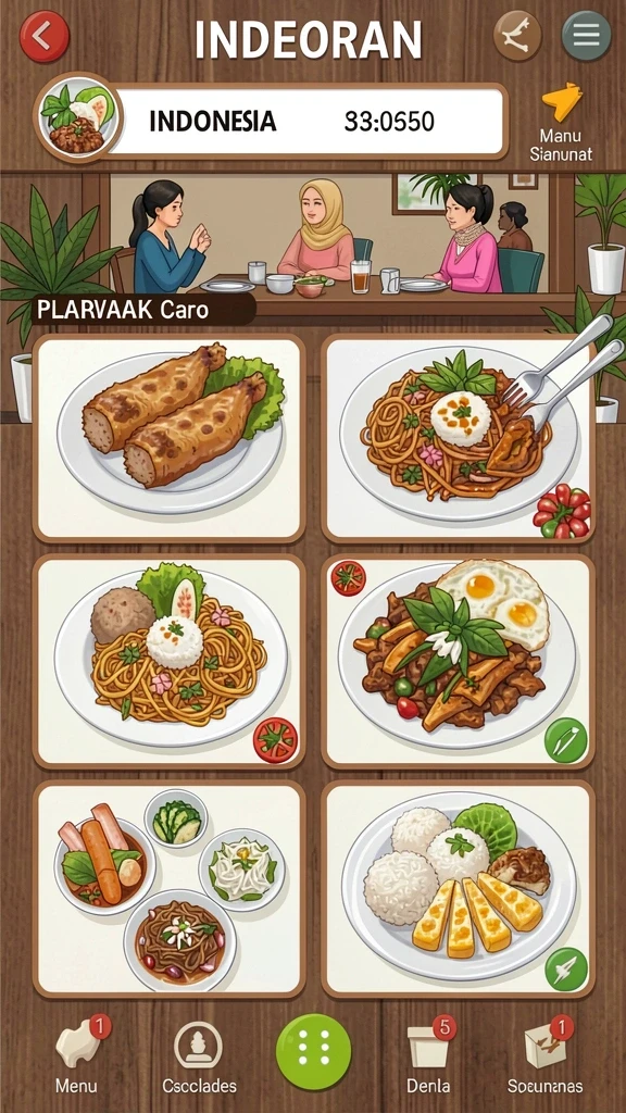 Mode multiplayer yang seru untuk bersaing dengan teman.
