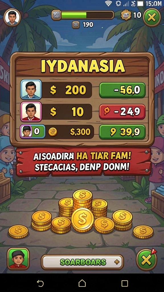 Karakter dengan berbagai kemampuan unik.